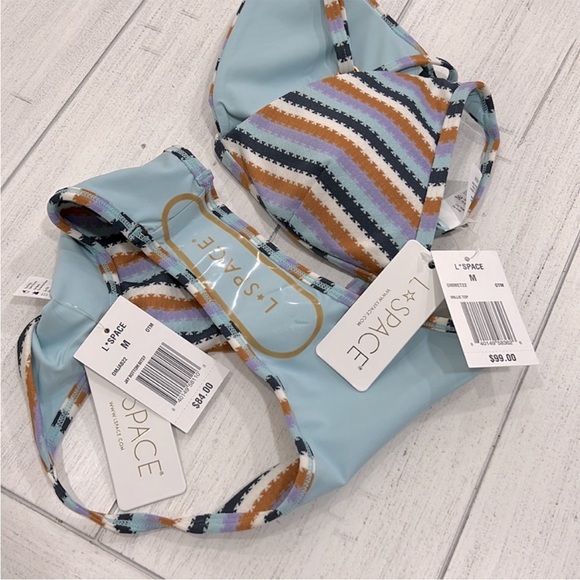 L Space Set Millie Top & Jay Bitsy Bottom in Over The Moon Color Size M NWT - Picture 10 of 10